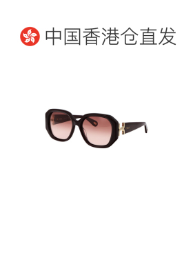 香港直邮CHLOÉ 女士眼镜 CH0236S003 SS2026 粉红色 徽标太阳镜
