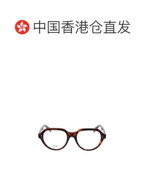 1h可退 香港直邮Celine 思琳 女士 徽标平光镜 CL50145I brown棕