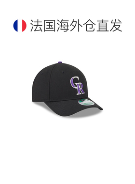 自营欧洲直邮New Era 9FORTY黑色鸭舌帽男女通用遮阳帽