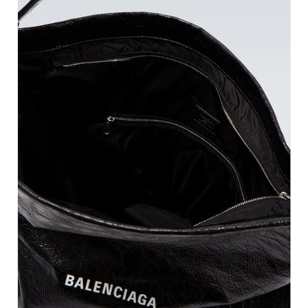 1h可退 香港直邮Balenciaga 巴黎世家 男士 皮革肩包 black黑色,淘宝优惠券,粉丝福利购,淘宝优惠卷