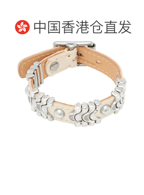 香港直邮Our Legacy 女士 Wave 手环 A2268WDDeepEcruLeather