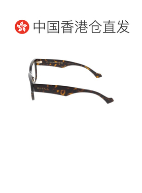 1h可退 香港直邮Gucci 古驰 男士 几何框平光镜 GG1428O colorful