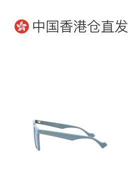 1h可退 香港直邮Gucci 古驰 男士 几何框太阳镜 GG1540S blue蓝色