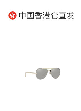 香港直邮VERSACE 女士太阳镜 VE223112526G SS2026 金色 徽标太阳