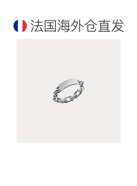 自营欧洲直邮RalphLauren拉夫劳伦 The Chunky Chain银质印章戒指