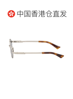1h可退 香港直邮Bottega Veneta 葆蝶家 男士 银色 Ribbon 太阳镜