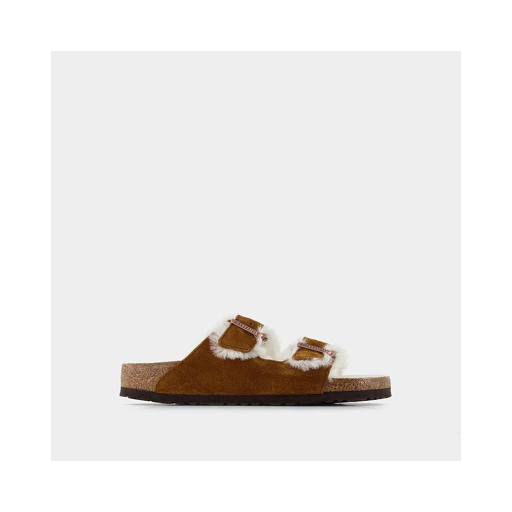 欧洲直邮BIRKENSTOCKArizona Sandals - Birkenstock - Sherling - 图0