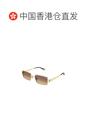 1h可退 香港直邮CHLOÉ 女士眼镜 CH0354S002 CO 棕色 全框太阳镜