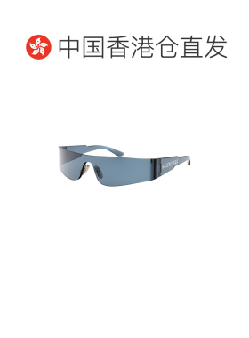 1h可退 香港直邮BALENCIAGA 女士眼镜 BB0041S014 SS2025 蓝色 BB