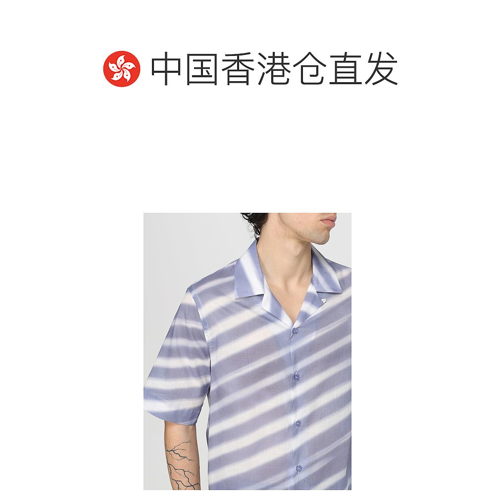 香港直邮Paul Smith 保罗 史密斯 男士 men  衬衫 M1R905UM02330 - 图1