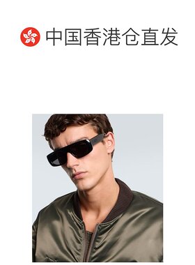 1h可退 香港直邮Fendi 芬迪 男士 Flat-top 太阳眼镜 black黑色
