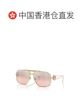 香港直邮versace 范思哲 男士 几何框太阳镜 VE22691配饰
