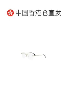 香港直邮FENDI 男士太阳镜 FE50076U032 CO 黄色 徽标平光镜