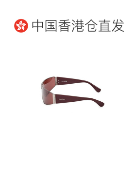 香港直邮MAX MARA 女士太阳镜 MM016414S CO 酒红【付后1h可退】