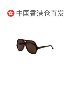 香港直邮CHLOÉ 女士太阳镜 CH0289S002 SS2026 棕色 全框太阳镜