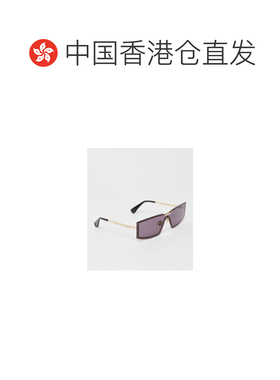 香港直邮MAX MARA 女士眼镜 4801025606001 SS2025 紫色 矩形太阳