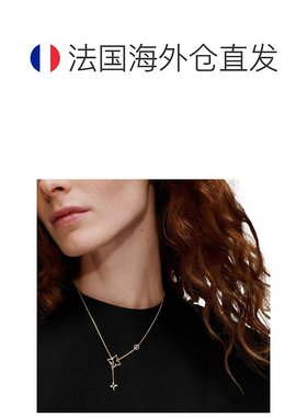 自营1h可退 欧洲直邮LV路易威登项链23新款FLOWERGRAM女金色镂空