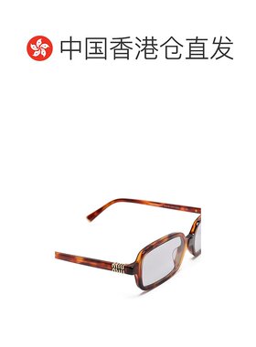 香港直邮Miu Miu 矩形太阳镜 MU11ZS缪缪