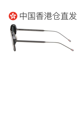 1h可退 香港直邮Thom Browne 汤姆 布朗 男士 黑色 Acetate & Tit