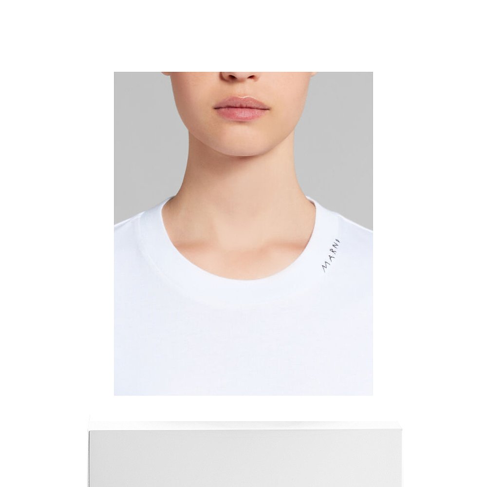 香港直邮Marni 圆领短袖T恤3件套 THJE0211X2UTCZ68 - 图3