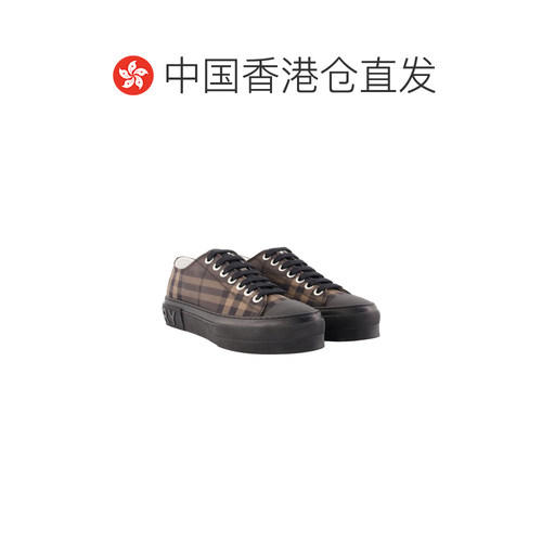 香港直邮BURBERRY/博柏利 男士 低帮系带运动鞋 2【付后1h可退】 - 图1