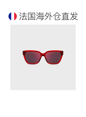 自营欧洲直邮HUGO BOSS雨果HUGO RED渐变效果镜腿的红色醋酸纤维