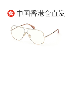 香港直邮MAX MARA 女士眼镜 MM5222B032 AW2026 白色 飞行员造型