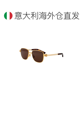 1h可退 欧洲直邮BOTTEGA VENETA 男士眼镜 BV1380S003 SS2026 棕