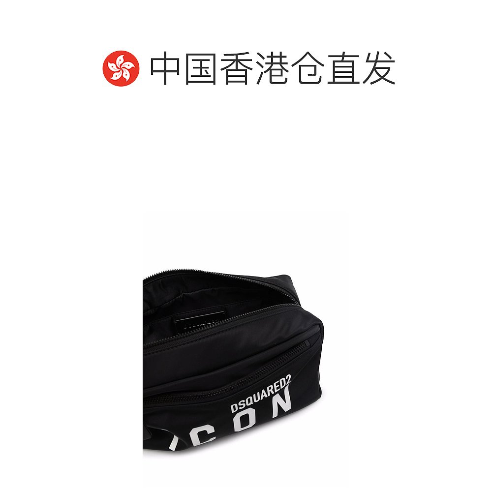 香港直邮Dsquared2 男士Dsquared2 Wallets Black 钱包 - 图1