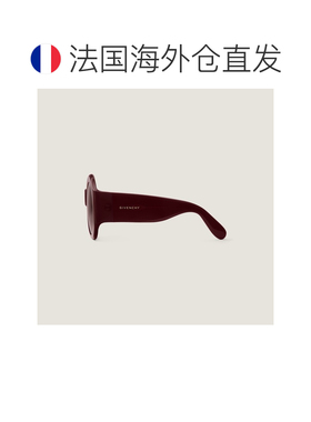 自营欧洲直邮Givenchy纪梵希 Cocoon女士酒红色醋酸酯太阳镜