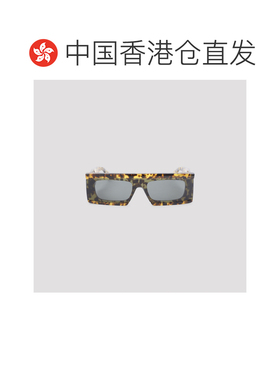 香港直邮ALAIA 女士太阳镜 AA0099SHAVANA SS2026 卡其色