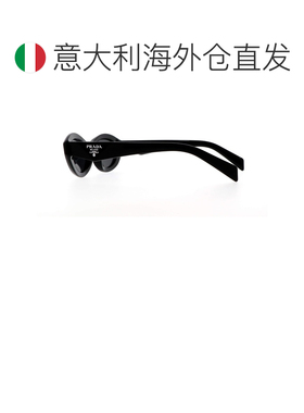 欧洲直邮Prada/普拉侧面字母不规则形太阳眼镜女款配饰0PR 26ZS