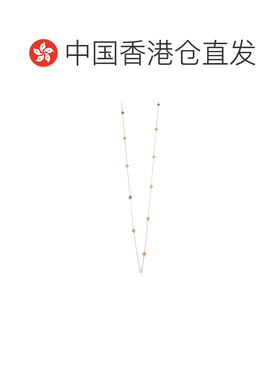 香港直邮TORY BURCH 女士项链 184441700 AW2026 金色 标志长项链