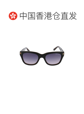 香港直邮TOM FORD 女士眼镜 FT023705B SS2026 黑色 徽标设计太阳