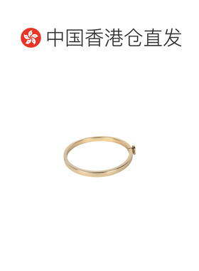 香港直邮COACH 女士手链手镯 368171C714 SS2024 金色 铰链手镯