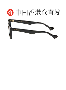 香港直邮Gucci 古驰 男士 黑色太阳镜 GG1539S001BLACKBLACKGREY