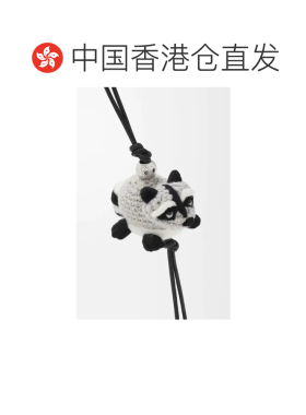 香港直邮LOEWE 罗意威 女士 浣熊毛氈吊飾 C62123 【付后1h可退】