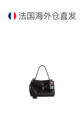 欧洲直邮自营Balenciaga巴黎世家 女士彩色黄铜心形铁塔锁扣挂饰