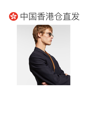 香港直邮Gucci 古驰 男士 矩形太阳眼镜 black黑色 舒适时尚