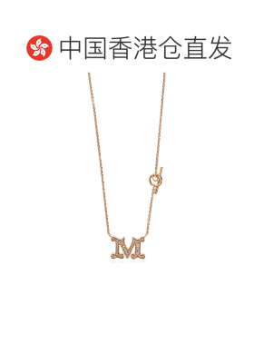 香港直邮MAX MARA 女士项链 4756106106001 AW2026 金色 徽标项链