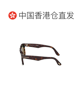 香港直邮Tom Ford 汤姆 福特 男士 MARLON 龟甲色方框太阳眼镜 FT