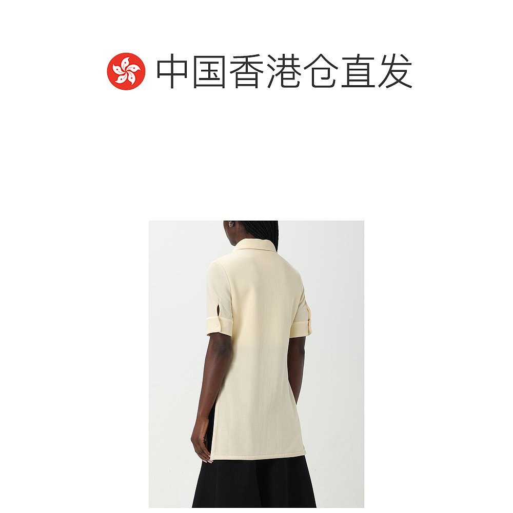 香港直邮Jil Sander 吉尔 桑达 女士 上衣 J02NC0183J20140 - 图1