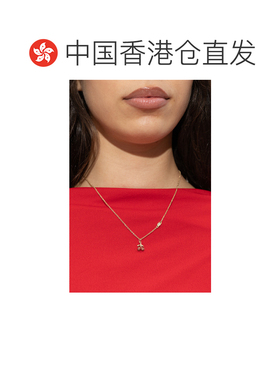 香港直邮COACH 女士项链 37557552GLD600 SS2026 金色 Brass brac