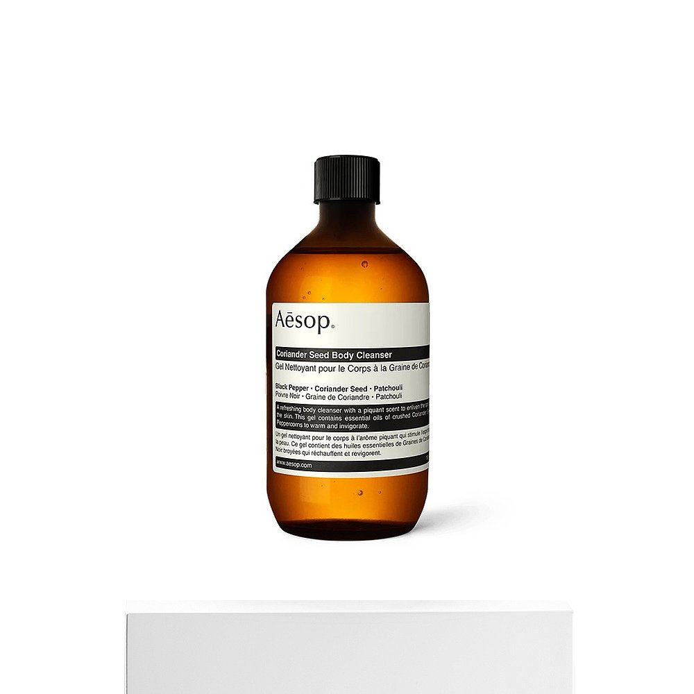 欧洲直邮aesop芫荽籽身体洁肤露 天猫国际探物欧洲沐浴露