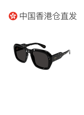 1h可退 香港直邮Chloe 蔻依 女士 全框太阳镜 CH0310S black黑色