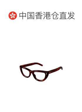 1h可退 香港直邮GUCCI 女士眼镜 GG1521O003 SS2024 棕色 徽标平