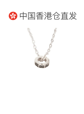 香港直邮off-white 男士 Hex 棕色链条吊坠项链 F1515PBLKLGDSSOW