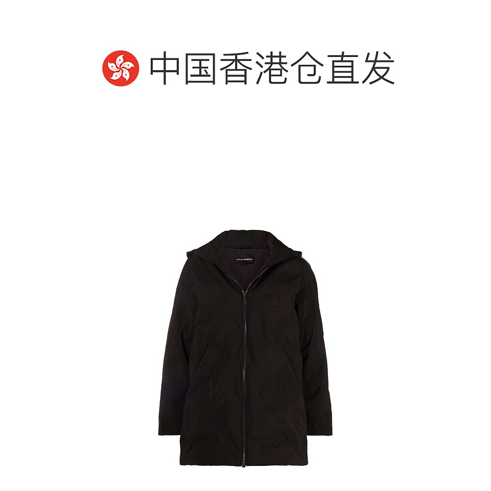 香港直邮Emporio Armani 拉链防雨夹克 6K2B941NZQZ - 图1