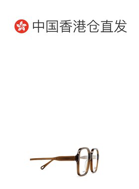 1h可退 香港直邮Chloe 蔻依 女士 全框平光镜 CH0126O brown棕色