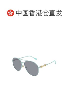 香港直邮Gucci 古驰 女士 飞行员太阳镜 GG1698S green绿色 舒适